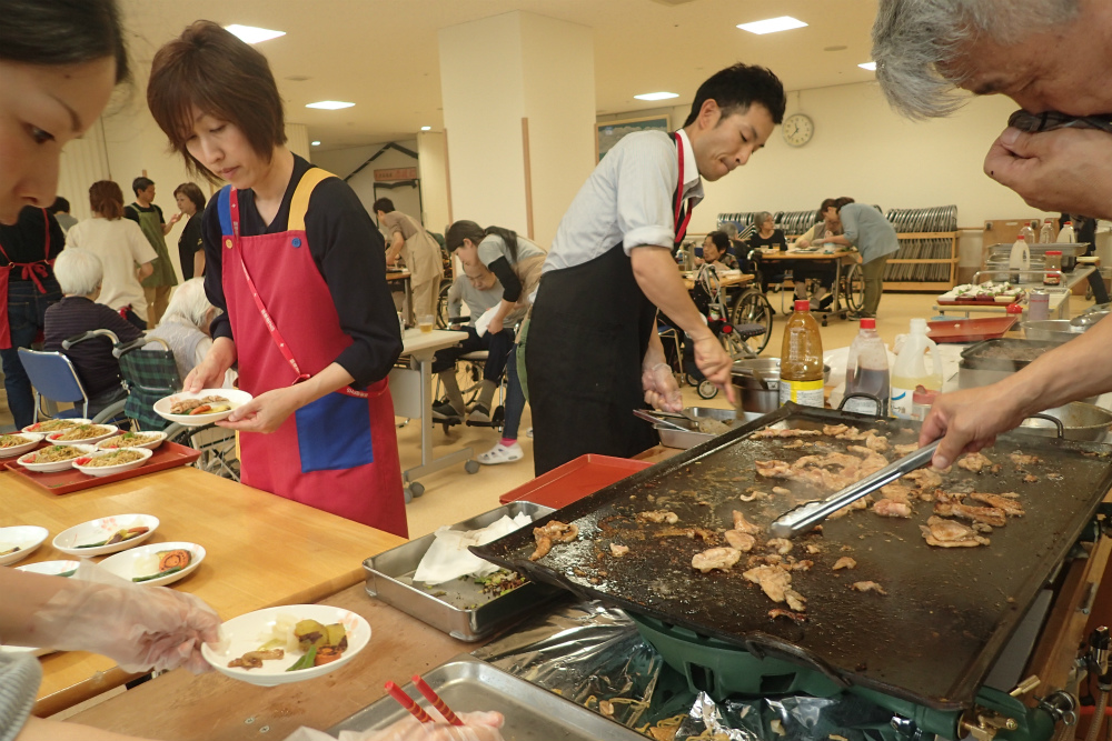 バーベキューの開催