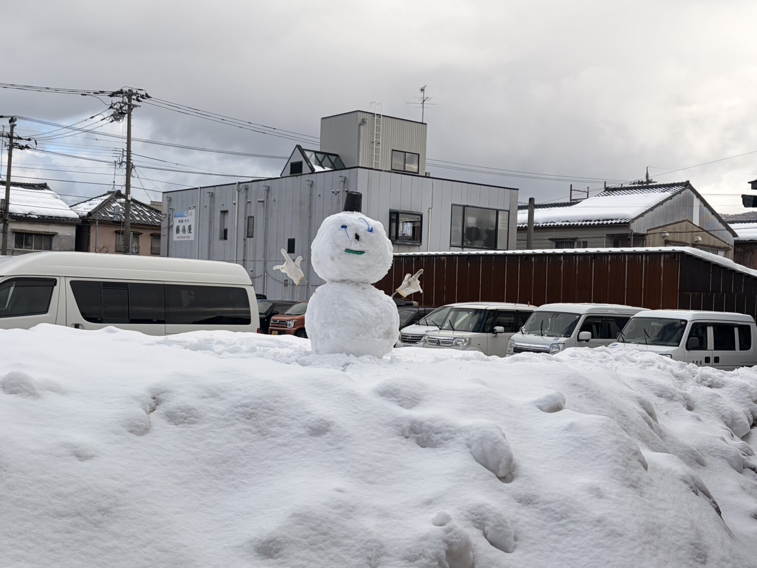 雪だるま☃️